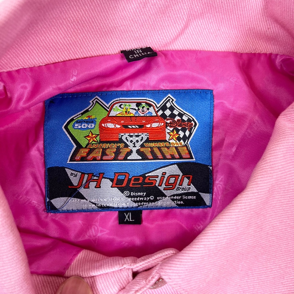 Vintage JH Design Disney Princess Daytona 500 Jacket - Picture 2 of 10